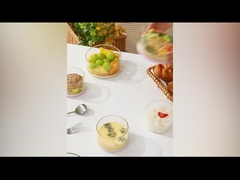 2024 مطبخ جديد طعام حاويات مغلقة آمنة ميكروويف عالية بوروسيليكات زجاجي صندوق الغداء